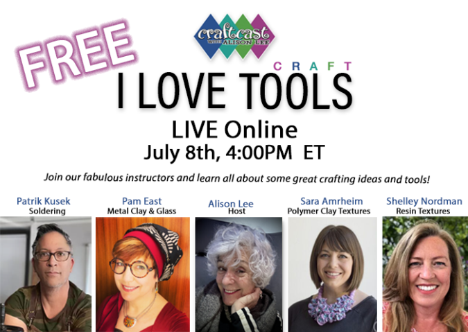 I LOVE CRAFTING Tools July 2025