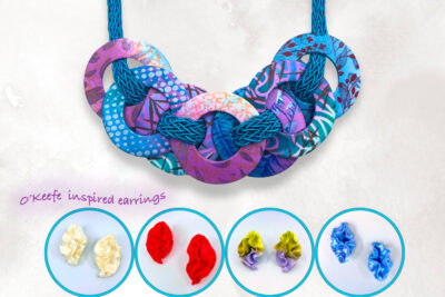 Create a Colorful Woven Link Necklace from Polymer Clay