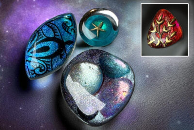 Resin Collage Jewelry: Build Stunning 3D Layers