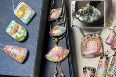 Resin Collage Jewelry: Build Stunning 3D Layers