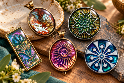 Open-Back Bezel Magic: Texture & Color with UV Resin