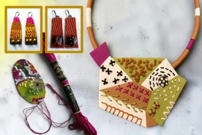 Stitched in Clay: Embroidered Polymer Clay